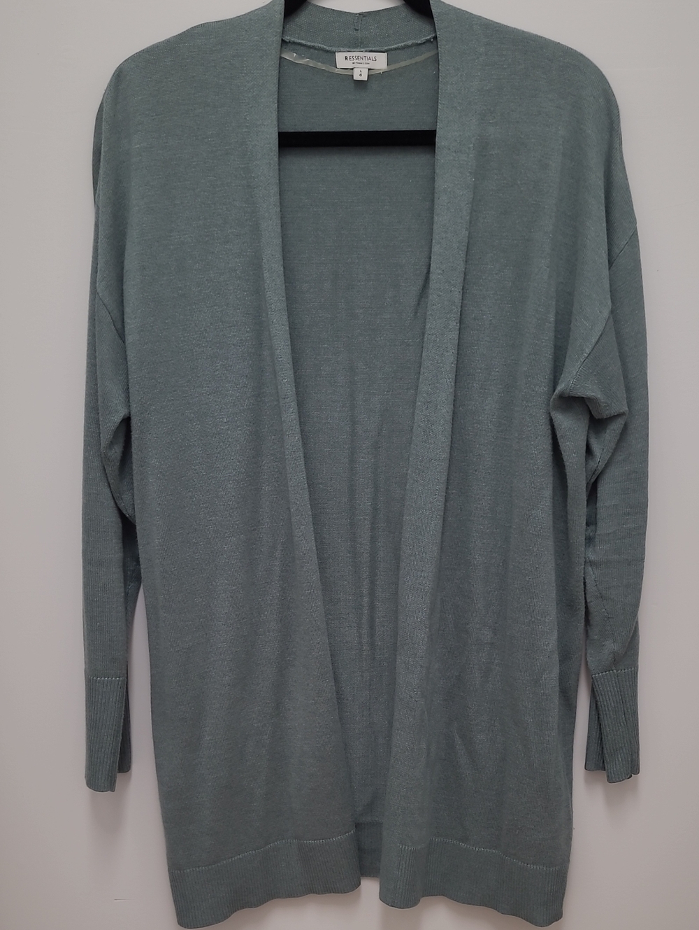 Reitmans Open-Front Cardigan in Dusty Teal